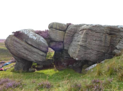 Climbs - 50 Altitude 300m Faces South west Rowantree Tor Other condition info: Set in a fine position overlooking the upper section of Fosse Gill and at the end of Rowantree Crag Ridge, the area