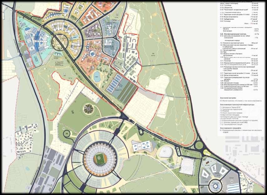 Design of FIFA Stadium Construction Plan with