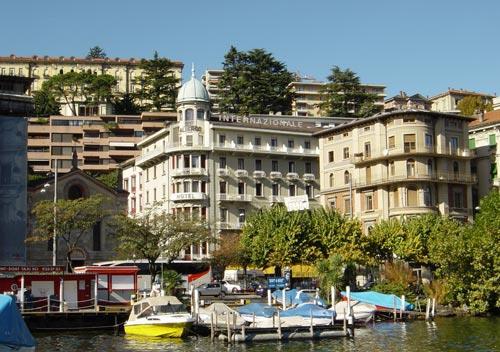 One of the most renowned hotels of Lugano, it features a unique exhibition of its 100 year history and is listed by ICOMOS / UNESCO jury as a 'Historic Hotel with Honour'. Hotel Schweizerhof, St.