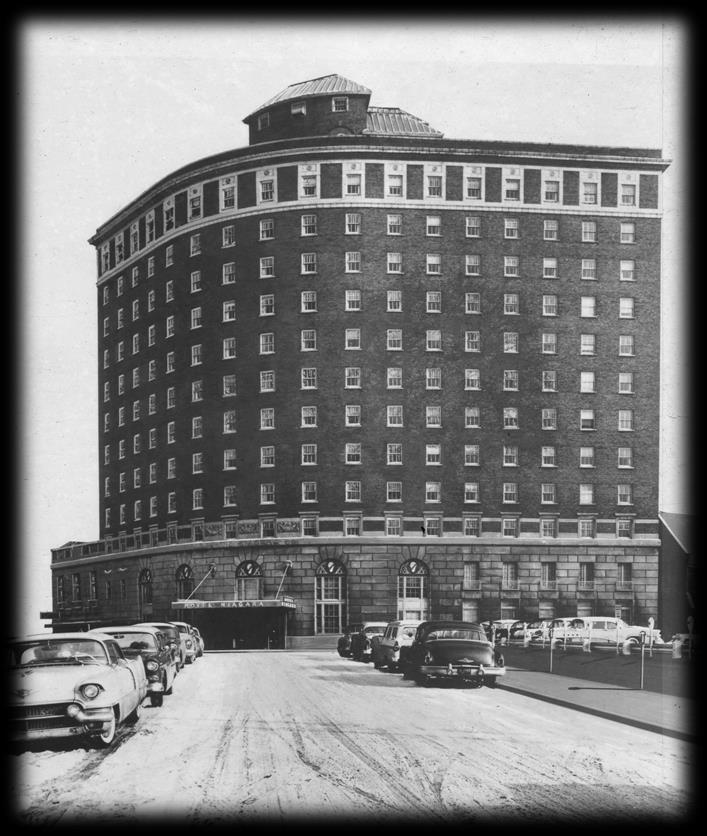 Development Projects Hotel Niagara Niagara Falls, New York Proposed restoration of the 1925 Hotel Niagara located in