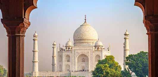 XXNEW & IMPROVED 18 DAY HIGHLIGHTS PACKAGE THE ITINERARY Overnight: Hotel K K Royal or similar, Jaipur Day 5 Jaipur - Agra - Taj Mahal (approx. 245km day) Depart for Agra after breakfast.