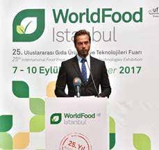 About WorldFood Istanbul 13,198 Visitors 354 Exhibitors 29 Countries The biggest