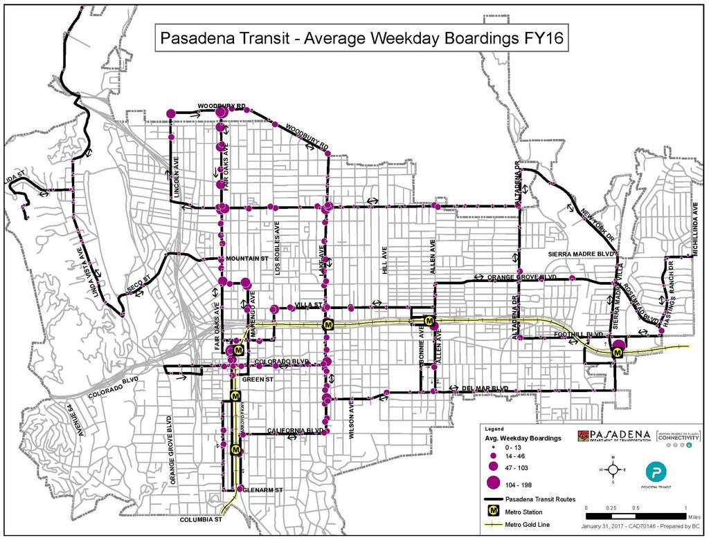 Page 40 Map 2: Pasadena Transit