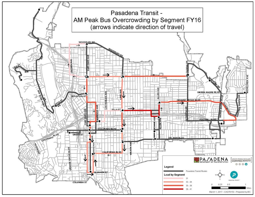 Page 46 Map 6: Pasadena Transit