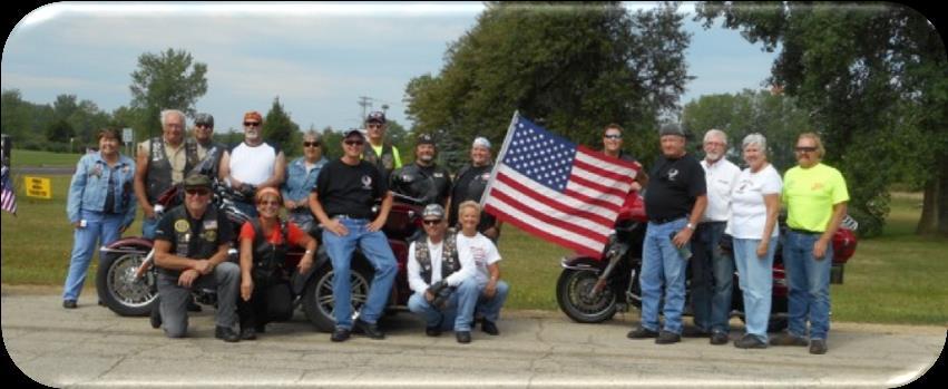 On Saturday, with 14 bikes, we took it on in to Harley of Madison where it was passed to the next rider with much fanfare.