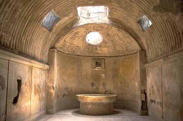 the architecture of the baths The architectural perfection achieved