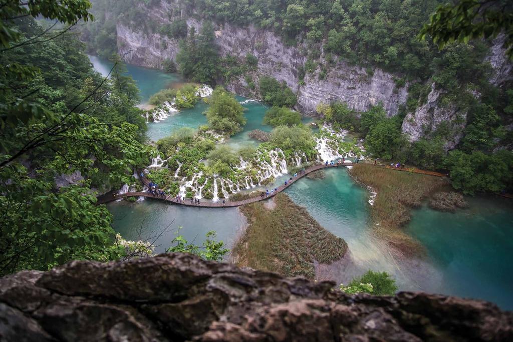 Plitvice National Park - Known for a chain of 16 terraced