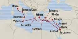 BARCELONA to LISBON 7 days Aug 31, 2020 SIRENA Overight: Seville Ecoomy Air ISLES OF THE AGES ROME to ATHENS 14 days Sep 20,