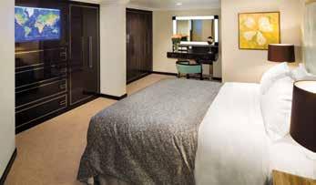 Immesely spacious ad exceptioally luxurious, these suites spa early 1,000 square feet ad are oases of quietude ad relaxatio.