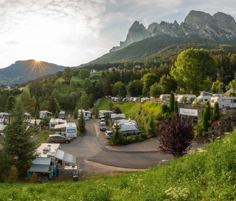 CAMPING SEISER ALM open from 20 December until 2