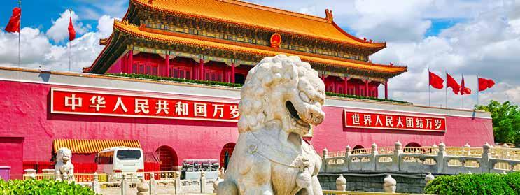 TOUR INCLUSIONS HIGHLIGHTS Discover the highlights of Haikou and Beijing Visit impressive Tiananmen Square in Beijing Explore the UNESCO listed Forbidden City Learn about pearls at a Freshwater Pearl
