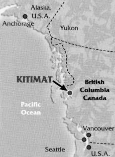 Síða 8 Nr. 276-12. september 2002 Kitimat: Lýsing av einum canadiskum býi við føroyskum íkasti Fyrst er at siga, at Canada er eitt so ótrúliga stórt land.