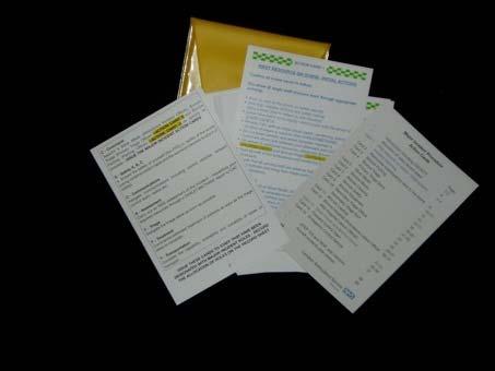 London Ambulance Service NHS Trust Action Cards / Aide