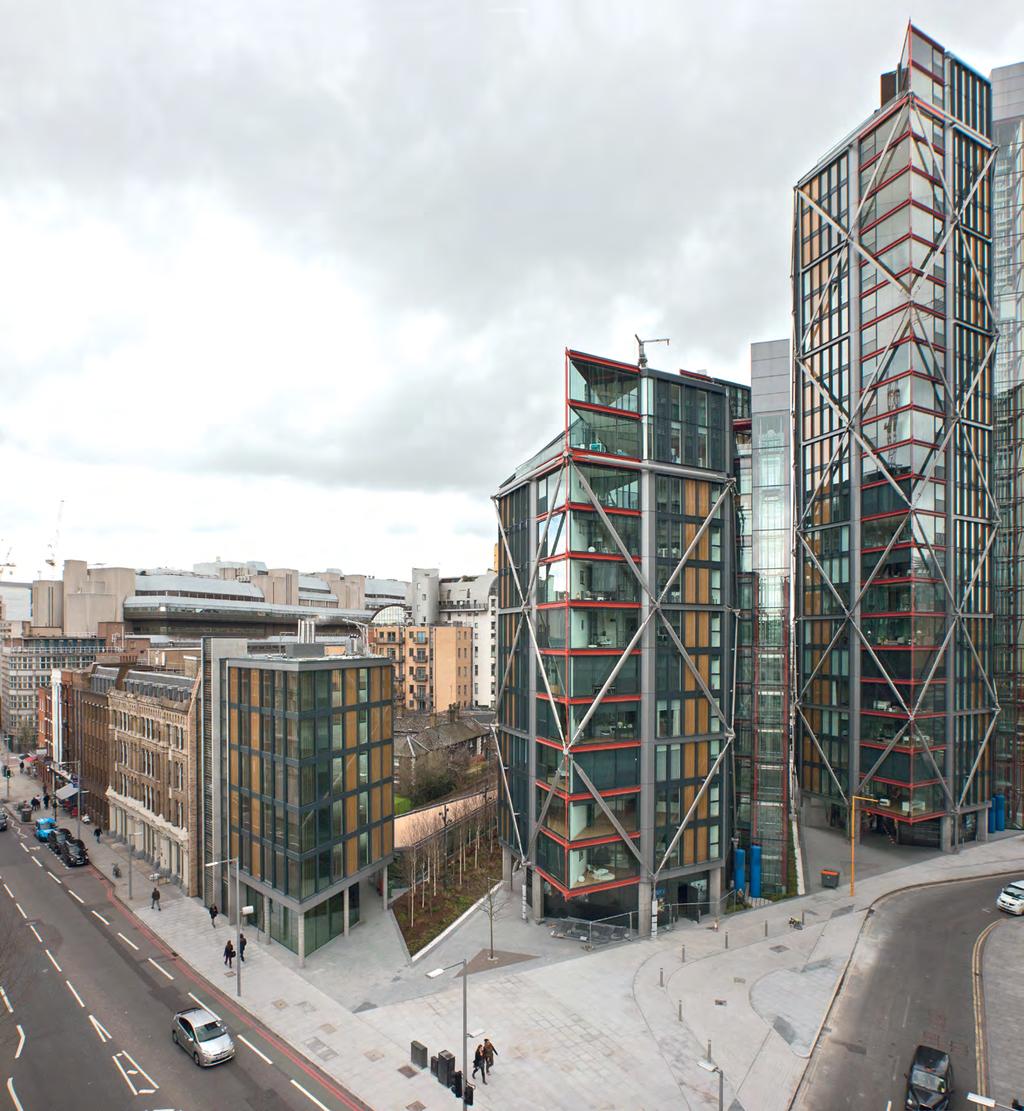 EXECUTIVE SUMMARY - Prime SE1 - Prominent new building by Rogers Stirk Harbour + Partners - Office and retail property, 7,324 sq ft - Originally designed as residential accommodation - Virtual