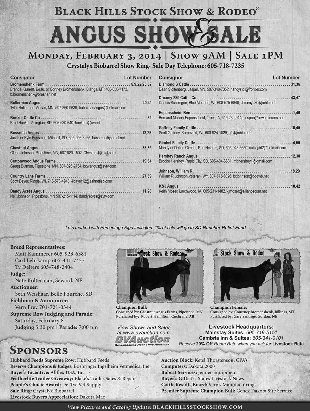 Angus 40 BHSS Livestock & Event Guide A