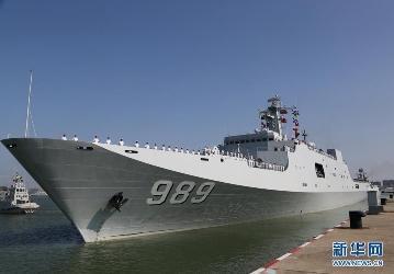 Chinese Ambassador Liu Xiaoming will welcome the ships into the city s Naval Base on Monday (January 12).
