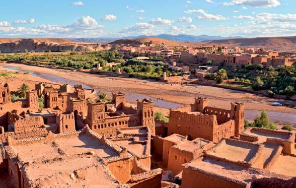 OUARZAZATE Imperial Capitals & Kasbahs / / Meknes / / Sahara Dunes / / / / Kasbahs: Taouirirt and Ait Ben Haddou / From 785 4 Arrival to airport.