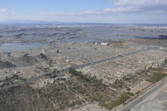5 Damage caused by the Tsunami (Arahama,