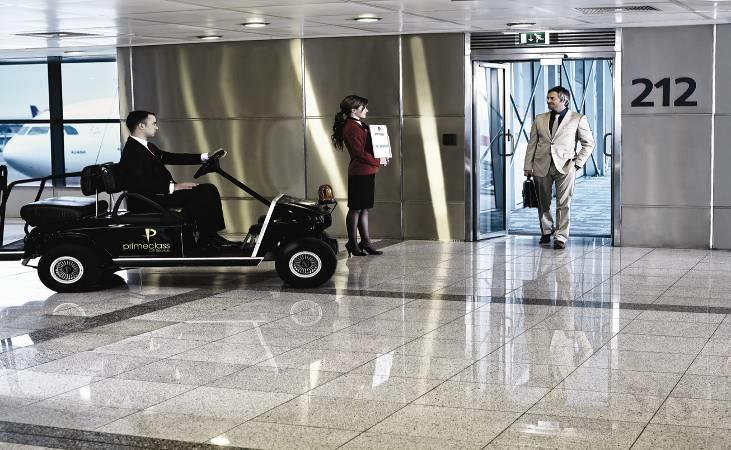 primeclass CIP Service - Arrival through AIRPORT TERMINAL Our service begins with the reception of our guests by