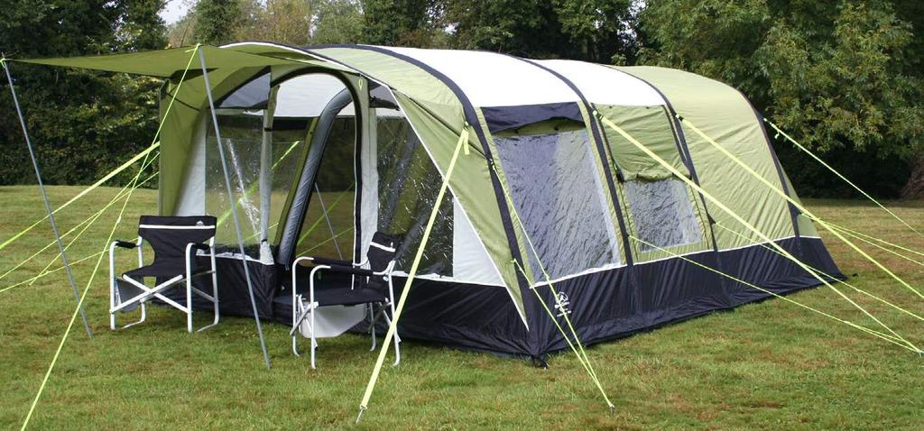 A range of family/touring tents incorporating our patented zip in/out integral canopy and upgraded for 2016 to incorporate our new blackout inner tents.