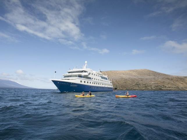 Day 2 (Monday): Fly to the Galapagos Islands and sail to Santa Cruz Island Depart Quito on the morning flight to Baltra Island.