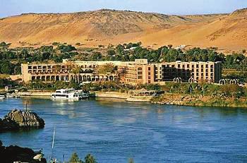 ISIS ISLAND RESORT, ASWAN The four star plus Isis Island is a quality resort on an island in the middle of the Nile near the center of Aswan.