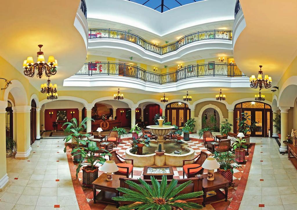 Elegant atmosphere, with excellent design and comfort of its rooms and service areas of butler and concierge.