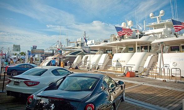 Yachts, super cars, cocktail party and gala dinner will be put on