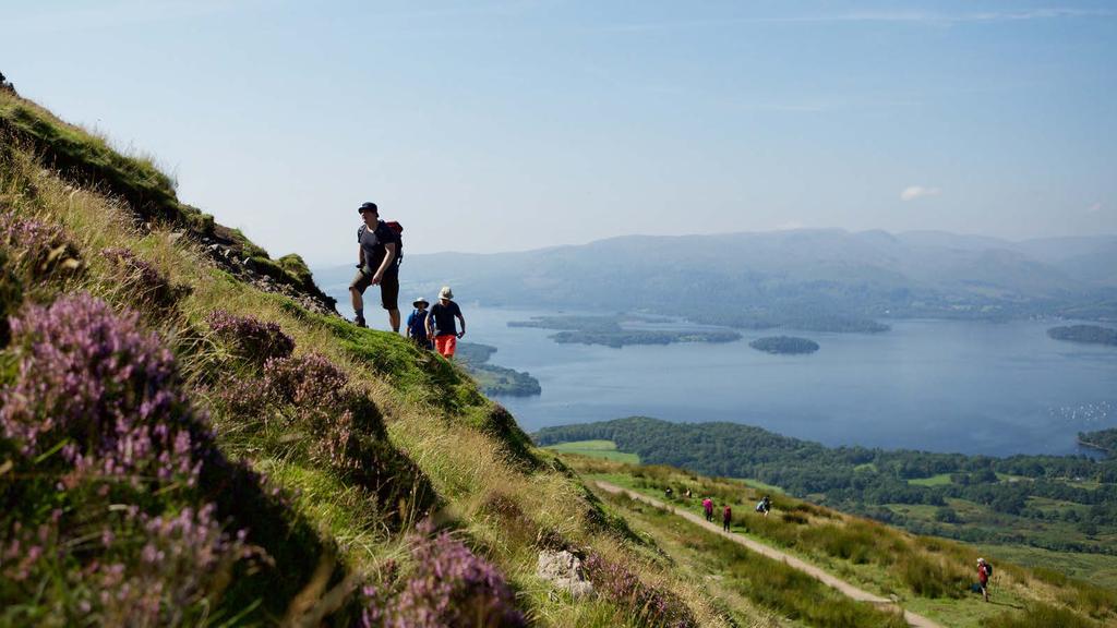 Day 4 Rowardennan to Inverarnan This day is considered by many hikers to be the toughest day on the trail. It follows the remote north-eastern shoreline of Loch Lomond, on a rough undulating trail.