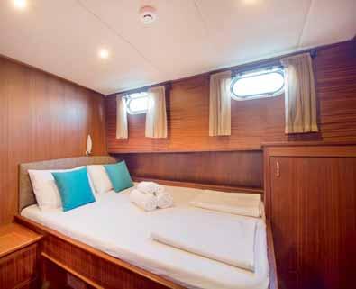 Superior cabin on board the 'Ilknur Sultan' Master suite on-board the 'Ilknur Sultan' LUXURY HIGHLIGHTS OF MONTENEGRO GULET CRUISE 7 nights Sunday to Sunday Circular: Kotor to Kotor 5th May - 6th