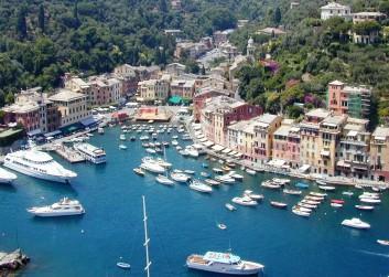 Santa Margherita is a wonderful old-fashioned kind of Riviera resort where palm trees wave along the esplanade and foreign visitors spend a week or two out of season, enjoying the balmy climate,