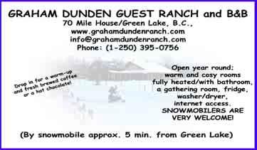 Membership 2015-2016 Did you know that your Green Lake Snowmobile Club membership