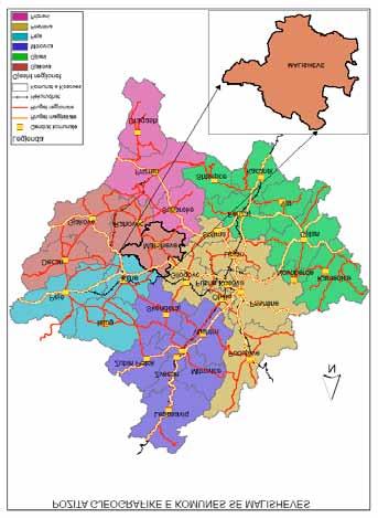 2. BACKGROUND 2.1 Malishevë/Mališevo in Kosovo Kosovo is a small and landlocked territory in the center of the Balkan Peninsula. Kosovo borders Macedonia (FYROM), Albania, Serbia and Montenegro.