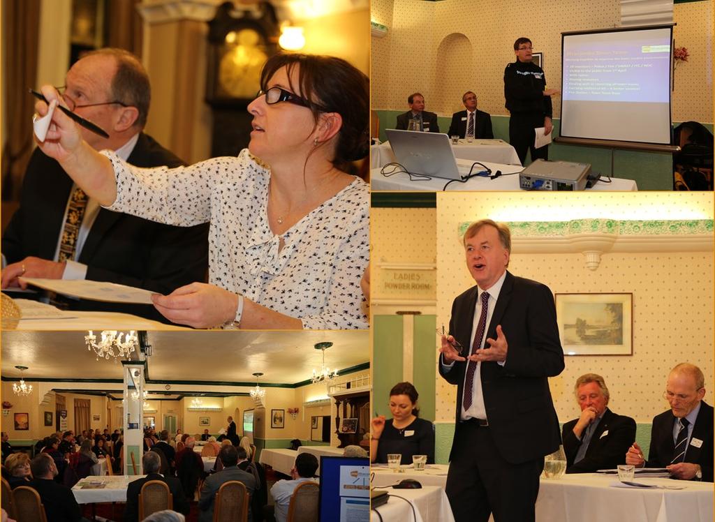 About 60 representatives from Ilfracombe businesses joined One Ilfracombe on the 26 th February at The Osborne Hotel to discuss current work, plans for the town and opportunities for businesses to