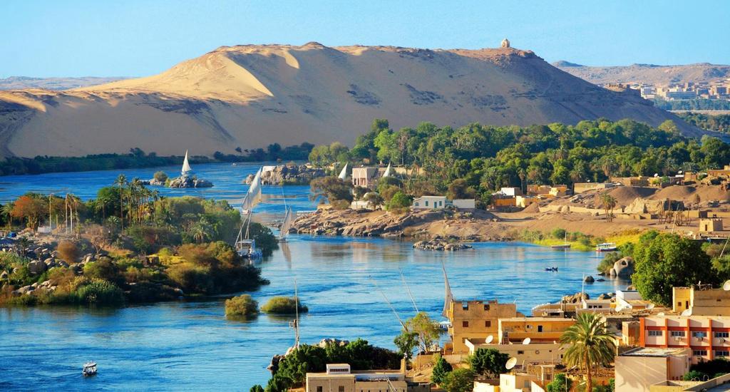 EGYPT with Karen Hendrix I TOUR ITINERARY SUN 08 DEC ASWAN ELEPHANTINE ISLAND Our touring this morning concentrates on the Nile and the construction of the Aswan High Dam.
