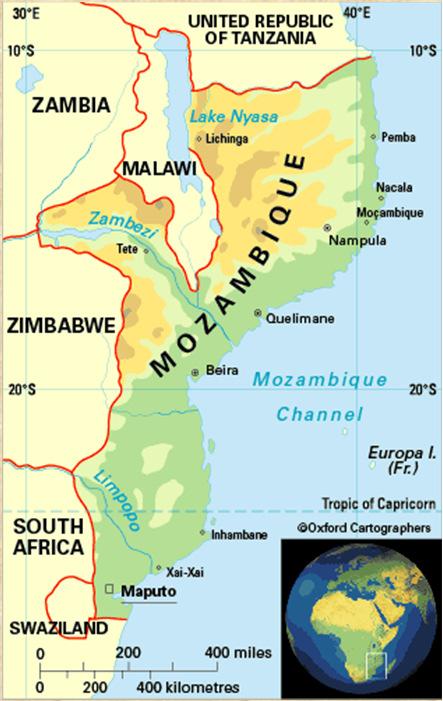 and Borders Affairs of Mozambique (IMAF) Portuguese Tropical Research