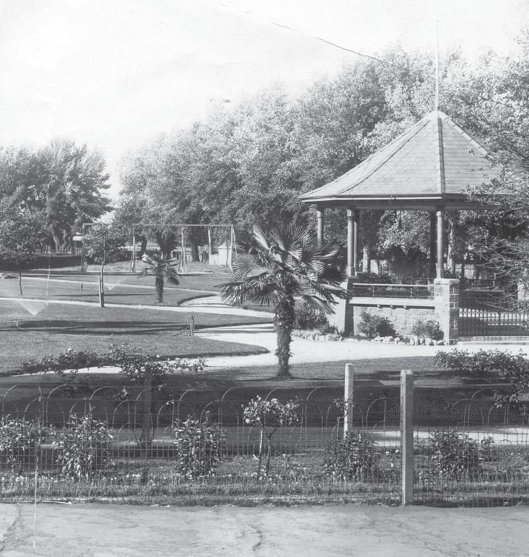 History of Robertson park Five acres (2.