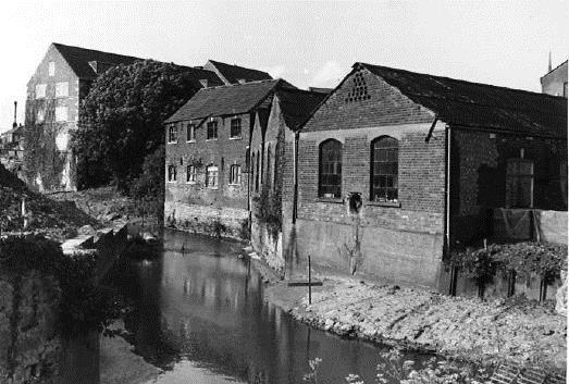 Wool Drying Shops 1980 s from West Wiltshire Buildings Record Ownership of Stone Mills then passed to Samuel Salter and Co.