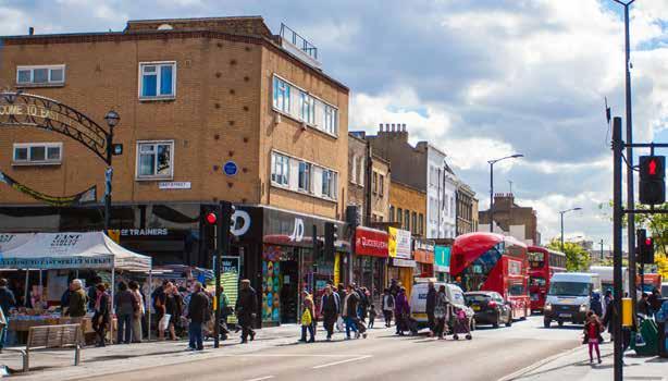 HARVARD TRANSFORMATION OF THE LOCAL AREA Elephant & Castle is experiencing the most