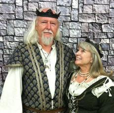 Message from the Baron and Baroness Unto the populace of the Ancient and Glorious Barony of Loch Salann, we do send greetings, Early last month the Armigers and Newcomers Reception was held at