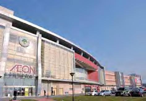 New Shopping Malls Opening in China ÆON Mall Tianjin TEDA In our business in China, we opened ÆON Mall Tianjin TEDA, our second facility in China, and the first mall in the Tianjin area to be built