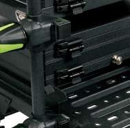 The MXi series 4 main frame design allows optional cross drawer units to be