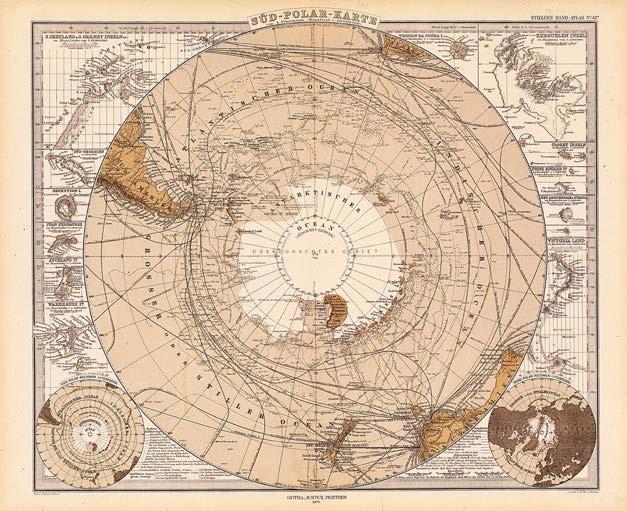 The Antarctic Revealed Puzzle of Terra Australis Incognita Progressive advances
