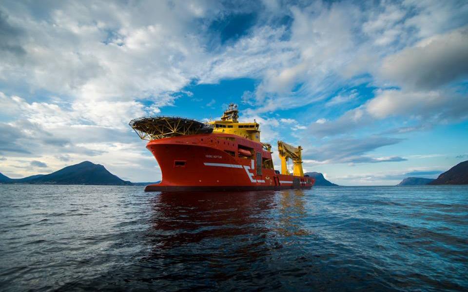 FEATURE VESSEL VIKING NEPTUN Kleven Verft delivered newbuild offshore construction vessel Viking Neptun to Eidesvik Offshore on February 17.