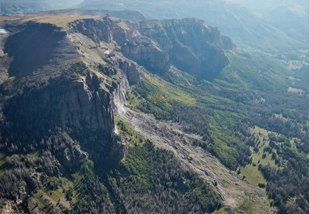 Sometime in the spring of 2004, a huge landslide fell in the headwaters of the Chama River. It was discovered when a forest ranger hiked up the canyon in June. No one had heard a thing.