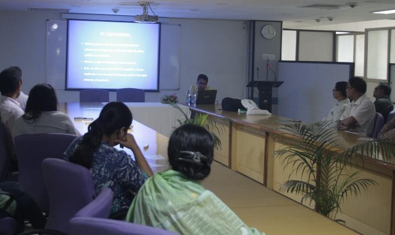A health awareness workshop on Recent Advances in Urology was organized in association with