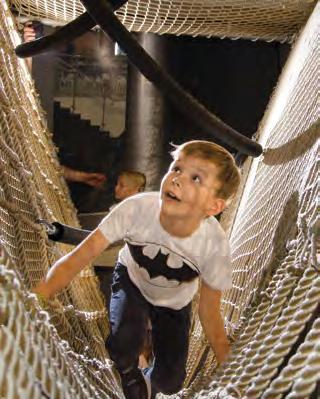 ROPETOPIA ADVENTURE TRAILS The thrill of heights can be experienced without any