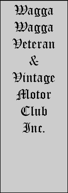 Council of Heritage Motor