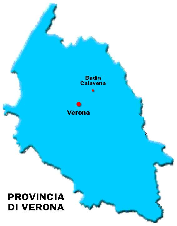 LOCATION OF THE PILOT PROJECTS Province of Verona Municipality Hamlet Firm Badia Calavena