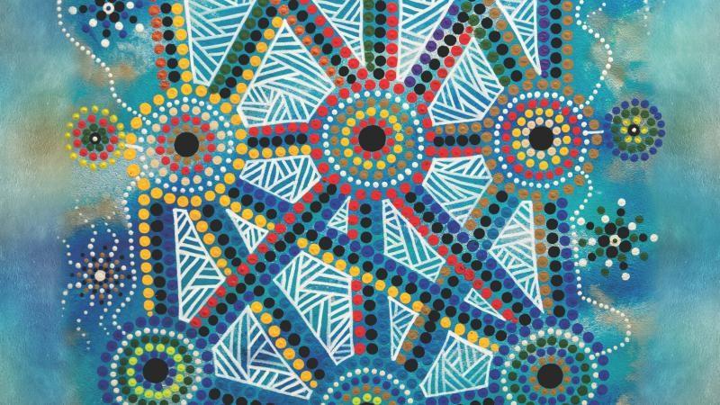 Platypus Tracks NAIDOC WEEK Caption: Songlines Tie All Aboriginal People Together by Lani